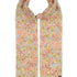 Floral patterned scarf on a white background