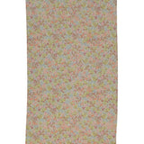 Floral patterned fabric on a white background