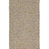 Floral patterned fabric on a white background