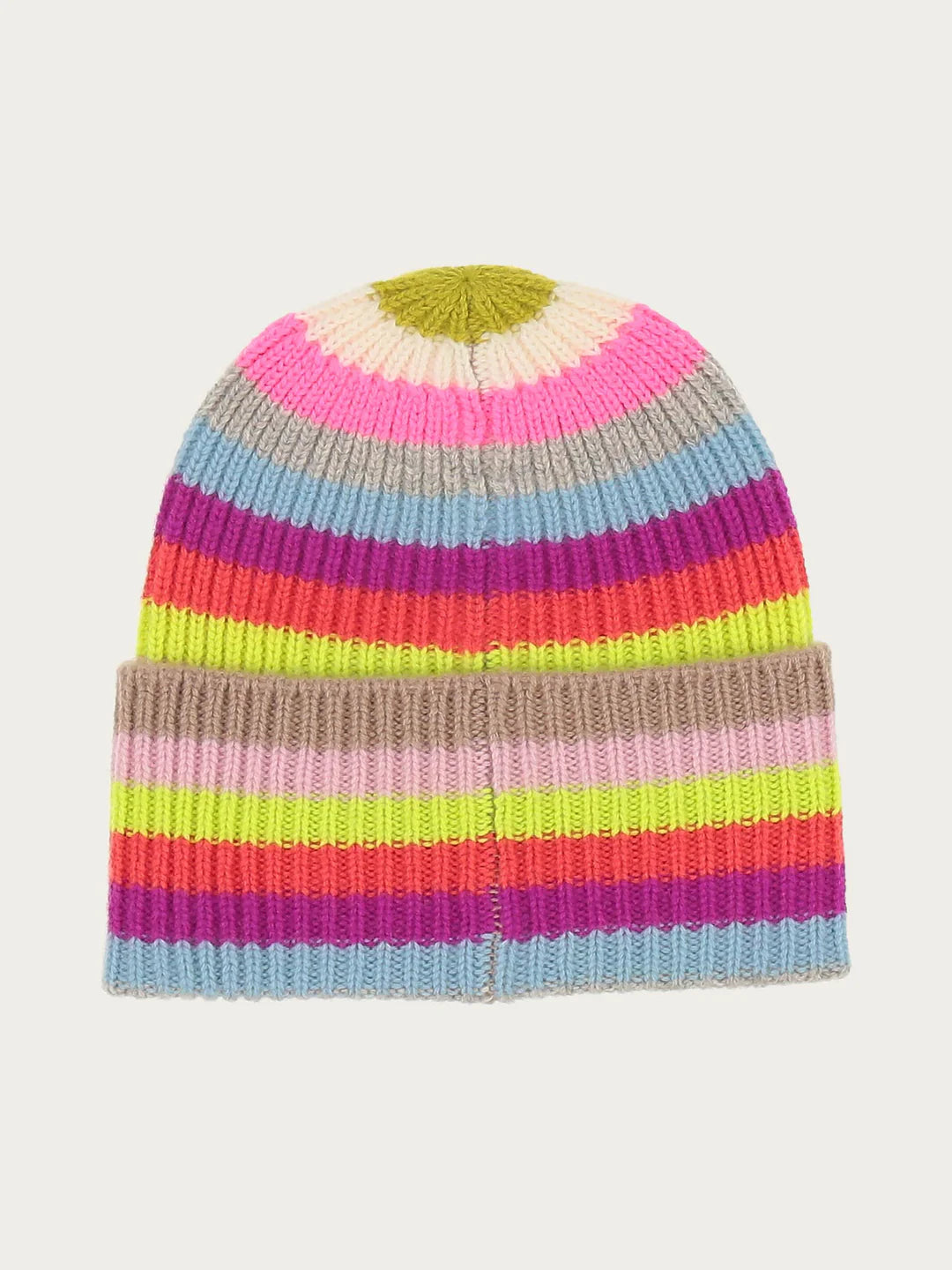 A good mood accessory for the cold season: the FRAAS chunky knit beanie has a relaxed look with its striped pattern in bright colours. Thanks to the wide brim, the beanie, which is made from 100% wool, adapts perfectly to the shape of the head. This keeps your head and ears nice and warm even in cold temperatures.