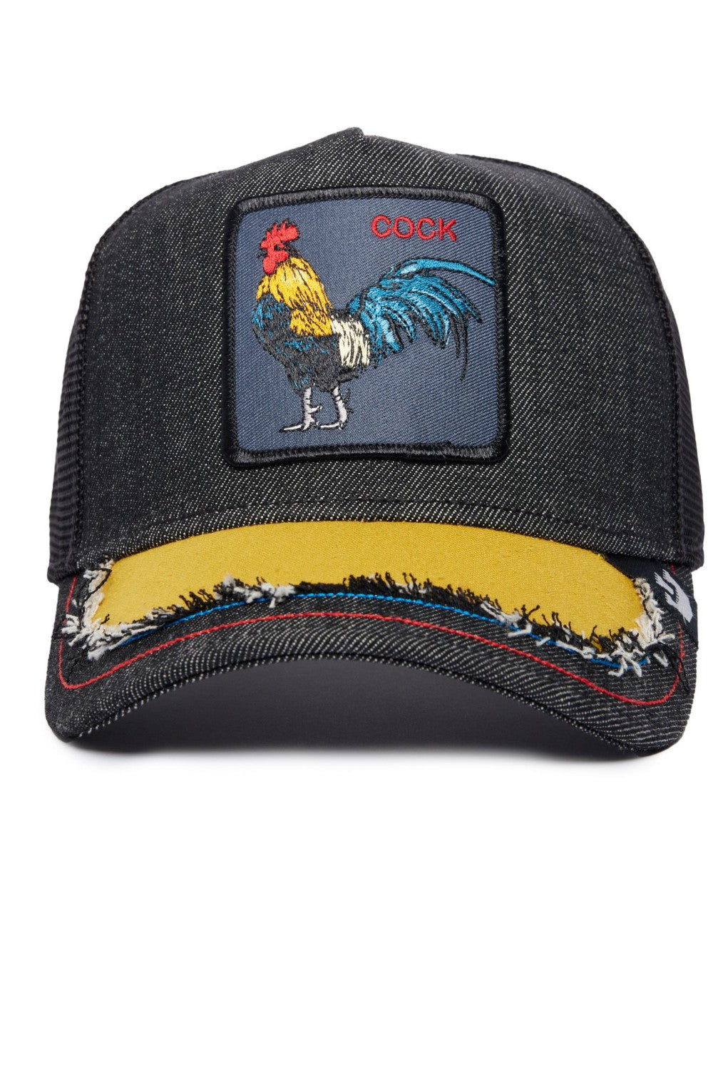 The Farm is always experimenting with what the trucker truly is. Fabrics, animals, colours, and playful words will always change, but our signature silhouette remains the same. you always know what you are getting time and time again.
