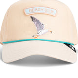 Glide in, grab what you want, and ghost—no one’s got smoother moves than a beach bum with wings. This cap is pure seagull energy: fearless, fast, and always ready to swipe your fries. Embroidered with the spirit of boardwalk mischief and backed by breathable mesh, it’s built for those who live in the moment and snack like it’s a sport. Wear it while you chase waves, dodge responsibilities, and embrace the art of the perfect getaway.