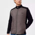 Knitted windproof jacket in cotton. Quilted water-repellent details with a membrane made of Swedish wool. Two-way zipper and elastic bands at the end. Practical pockets. Regular fit. The jacket has a windproof lining consisting of 96% polyester and 4% elastane. No chemicals are used to achieve the windproof function. Instead, the lining is manufactured with a special weaving technique that makes the fabric extremely tightly woven and therefore also windproof, while the fabric is breathable.