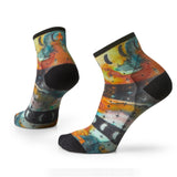 For those cyclists whose heads are always in the heavens, we’ve created the Women’s Bike Zero Cushion Celestial Print Ankle Socks.