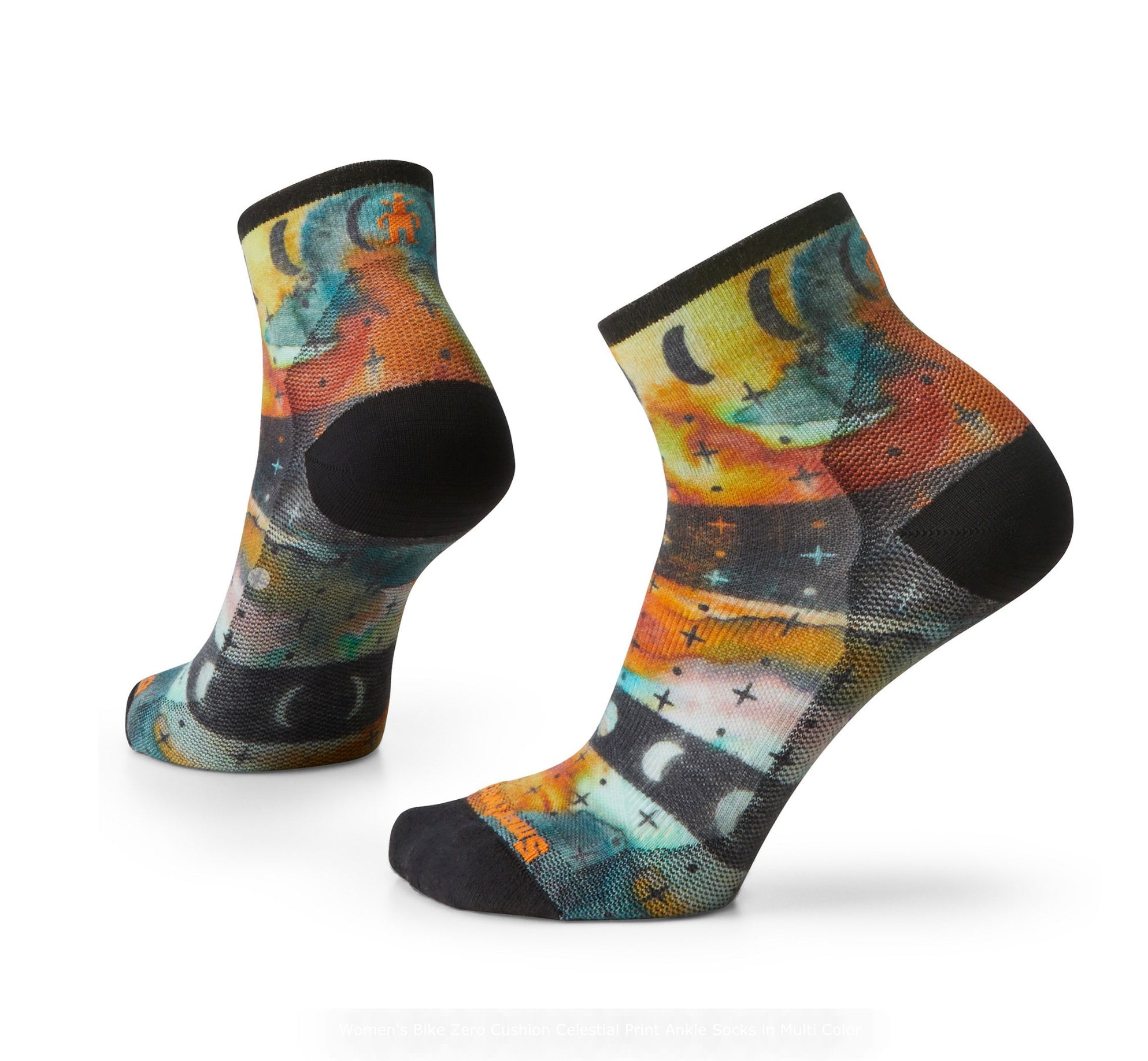 For those cyclists whose heads are always in the heavens, we’ve created the Women’s Bike Zero Cushion Celestial Print Ankle Socks.