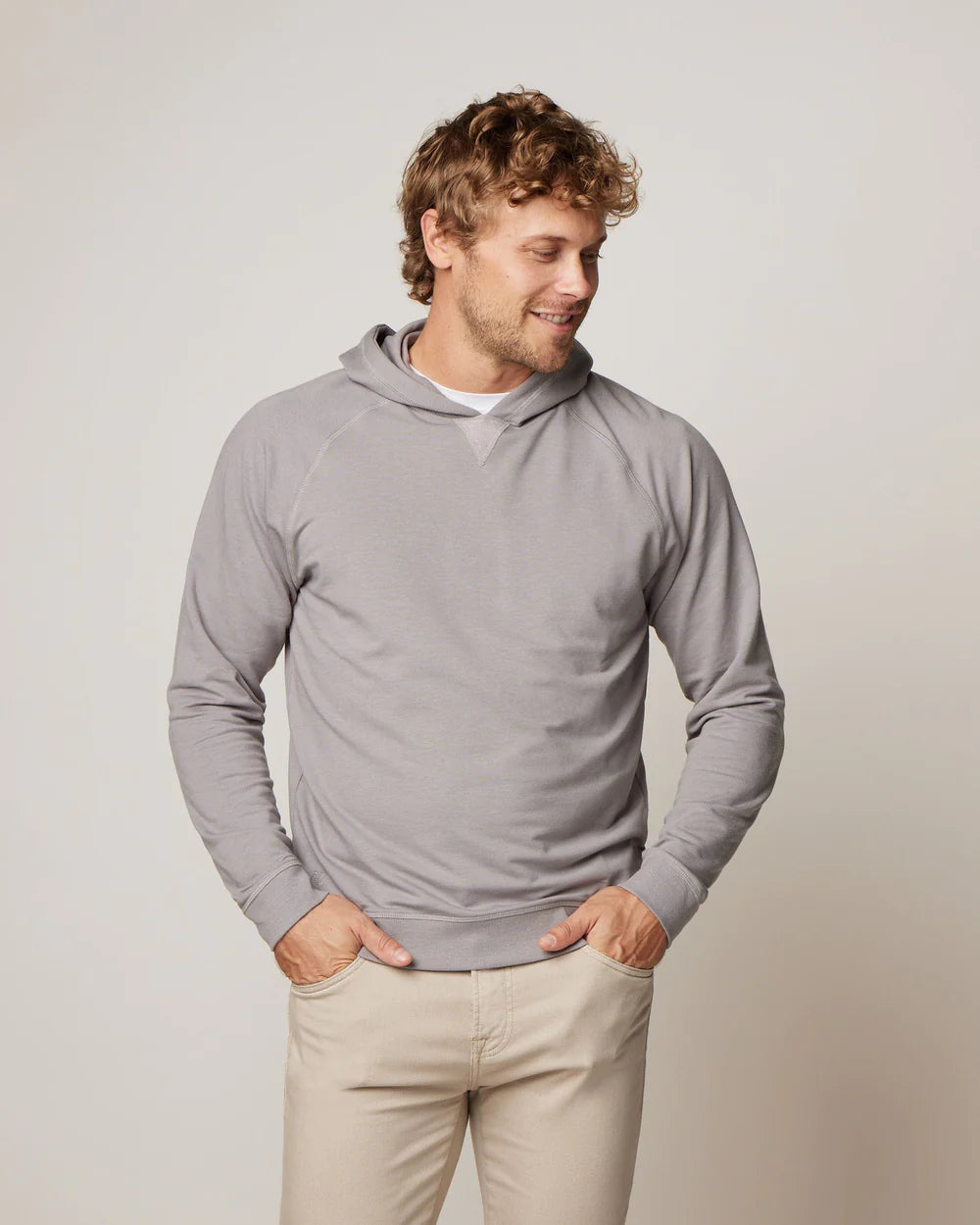 Every guy needs a go-to hoodie that they can grab for casual outings or a day around the house. Our Amos Hoodie is made of a premium fabric blend that gives you all the softness of cotton with the perfect hint of stretch.
