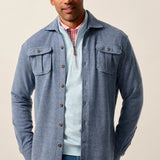 Our customer-favorite Lodge Shirts are back—knitted for the kind of comfort you never want to take off, this stretch flannel shirt keeps you warm without the itchniess. Not to mention, it goes with pretty much everything and serves as a jacket in a pinch.