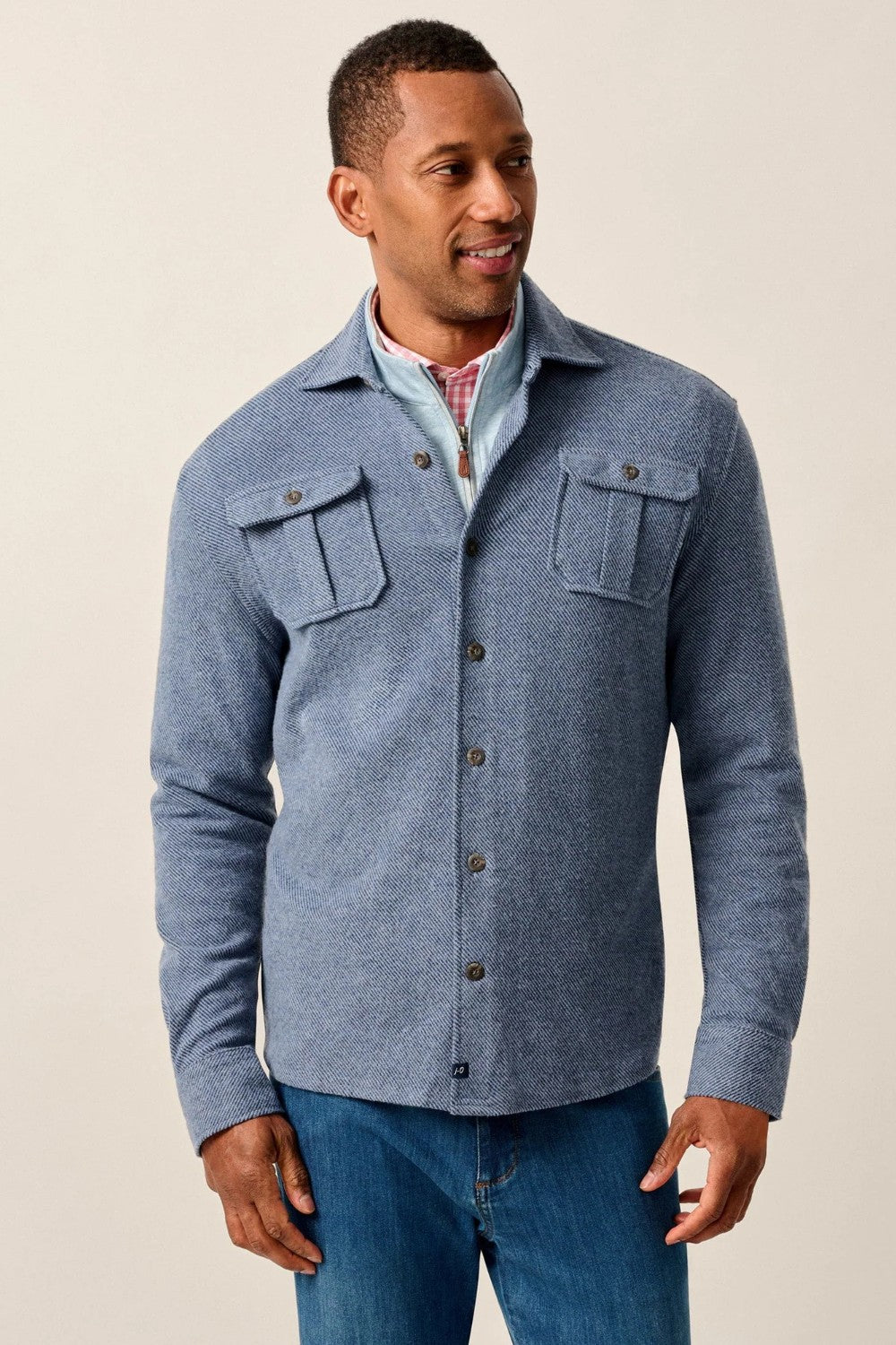 Our customer-favorite Lodge Shirts are back—knitted for the kind of comfort you never want to take off, this stretch flannel shirt keeps you warm without the itchniess. Not to mention, it goes with pretty much everything and serves as a jacket in a pinch.