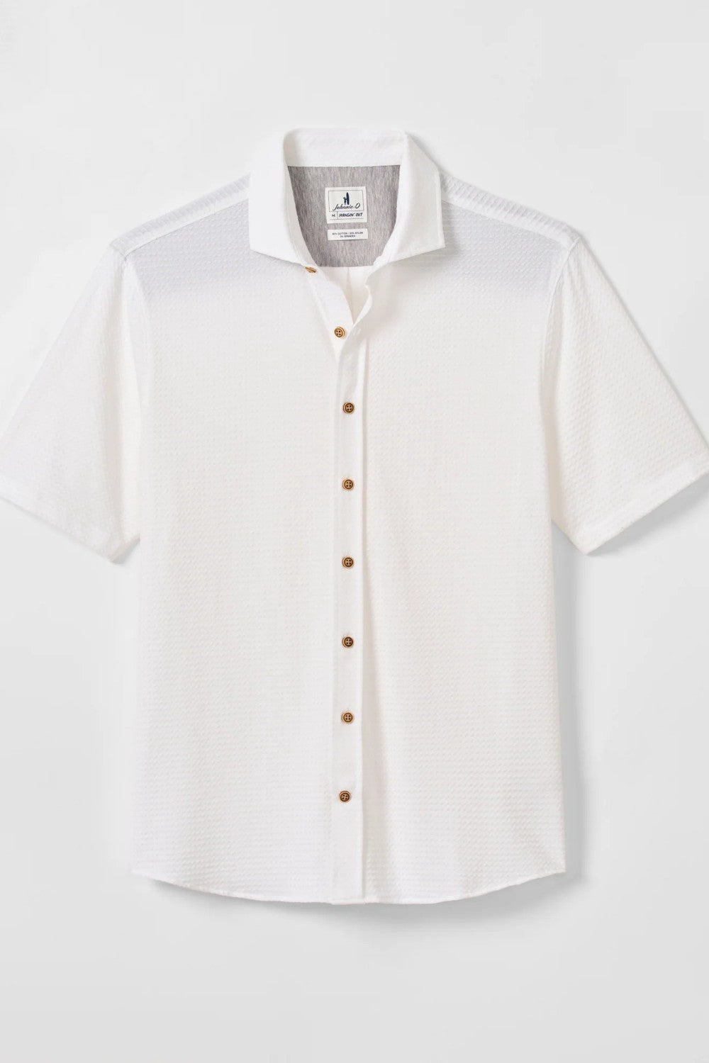 This knit button-down from our Hangin' Out Collection‚ which is designed to look its best untucked, is made with a modern seersucker fabric that breathes and moves better than the traditional. This is how you do elevated casual while staying completely comfortable.