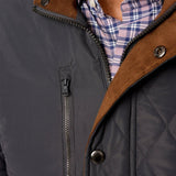 Johnnie-O Juno Quilted Snap Jacket