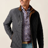 Johnnie-O Juno Quilted Snap Jacket