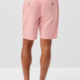 Designed like a classic Bermuda-style short with lightweight fabric and a touch of stretch, these shorts go the extra mile with a garment-dye process that gives them the perfect lived-in look