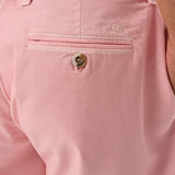 Designed like a classic Bermuda-style short with lightweight fabric and a touch of stretch, these shorts go the extra mile with a garment-dye process that gives them the perfect lived-in look