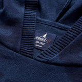 Knit with a breathable blend of cotton, nylon and silk, this camo hoodie balances functionality, comfort and style points perfectly for your cool weather rotation. And not for nothing, can work on the golf course