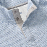 The Ransel is made from a cotton-modal blend that feels like your favorite pullover made new. Knit for a textured finish and rounded out with a clean hidden snap placket, it’s an easy choice for either jeans or gym shorts.