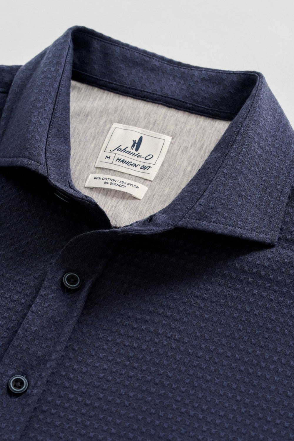 This knit button-down from our Hangin' Out Collection‚ which is designed to look its best untucked, is made with a modern seersucker fabric that breathes and moves better than the traditional. This is how you do elevated casual while staying completely comfortable.