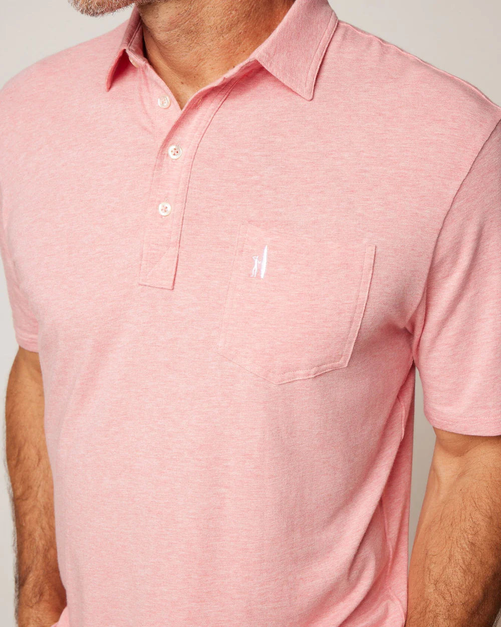 Our new Heathered Original 2.0 features a cotton, modal, and spandex fabric blend that's soft to the touch, stretchy, and nearly wrinkle free. An all around polo that will become a staple in rotation, this shirt is great year round and can be worn out to dinner under a layer or on it's own out in the sun.