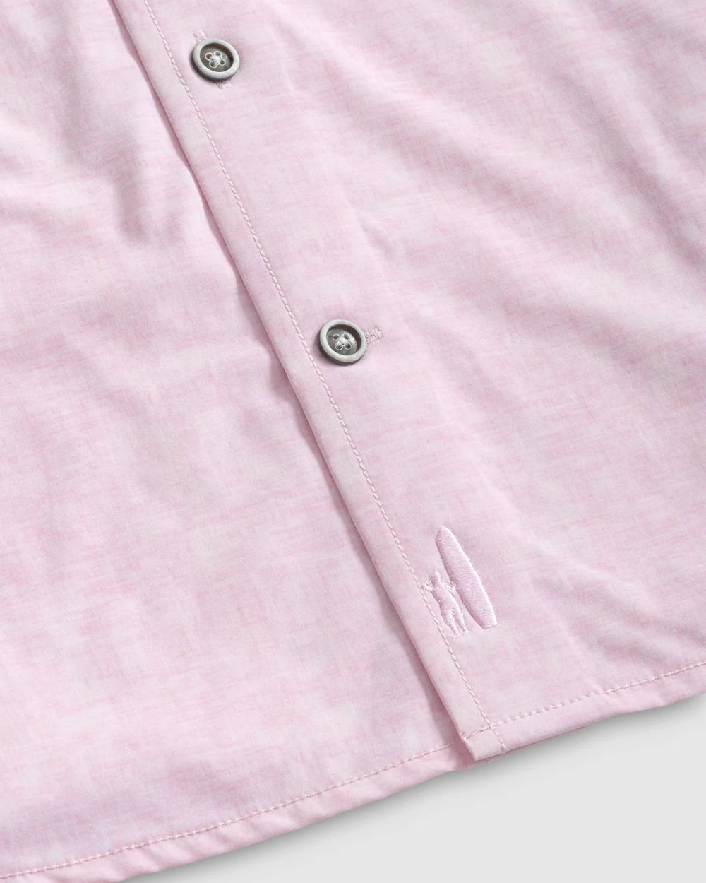 Designed to sit untucked, this shirt is cut like a button-up but with the fabric of a polo so you can take some of that performance comfort and blend it with some jeans or board shorts.