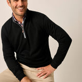 Our namesake&nbsp;quarter zip is back with new colors. The perfect piece to help build your spring uniform, the Sully feels like your favorite sweatshirt but looks like your best&nbsp;Sunday dinner sweater and gets better with every wash. The Sully's collar perfectly layers&nbsp;over all polo and button down collars for a sharp 1-2 combo. Smart but subtle details like the contrast zipper trim, the tonal logo on the back, and the leather zipper puller make this a best seller year after year.