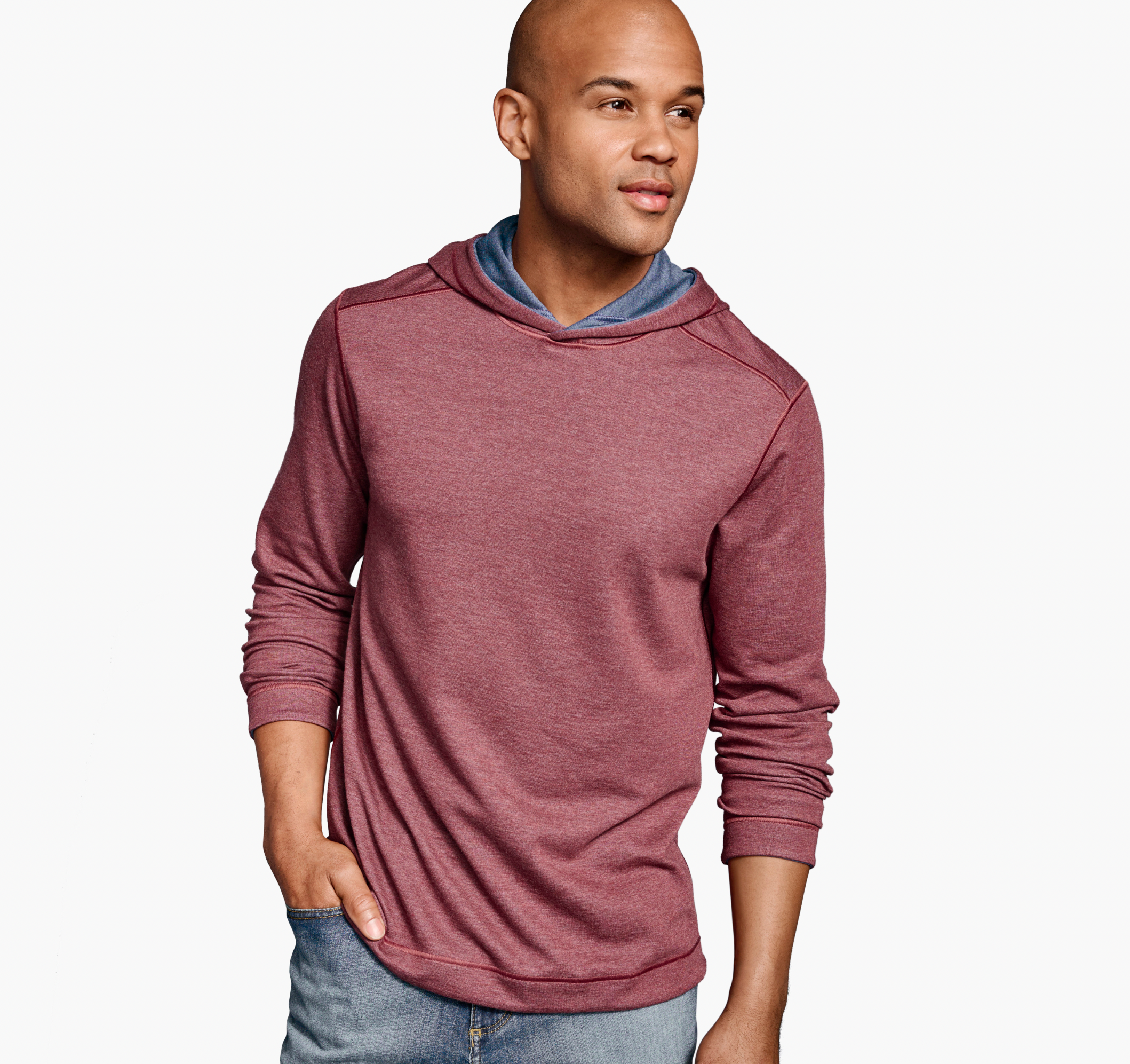 Stay warm and comfortable in style with the Johnston & Murphy Reversible Knit Hoodie. Crafted from a unique, reversible knit fabric, this hoodie offers dual looks to suit your mood.
