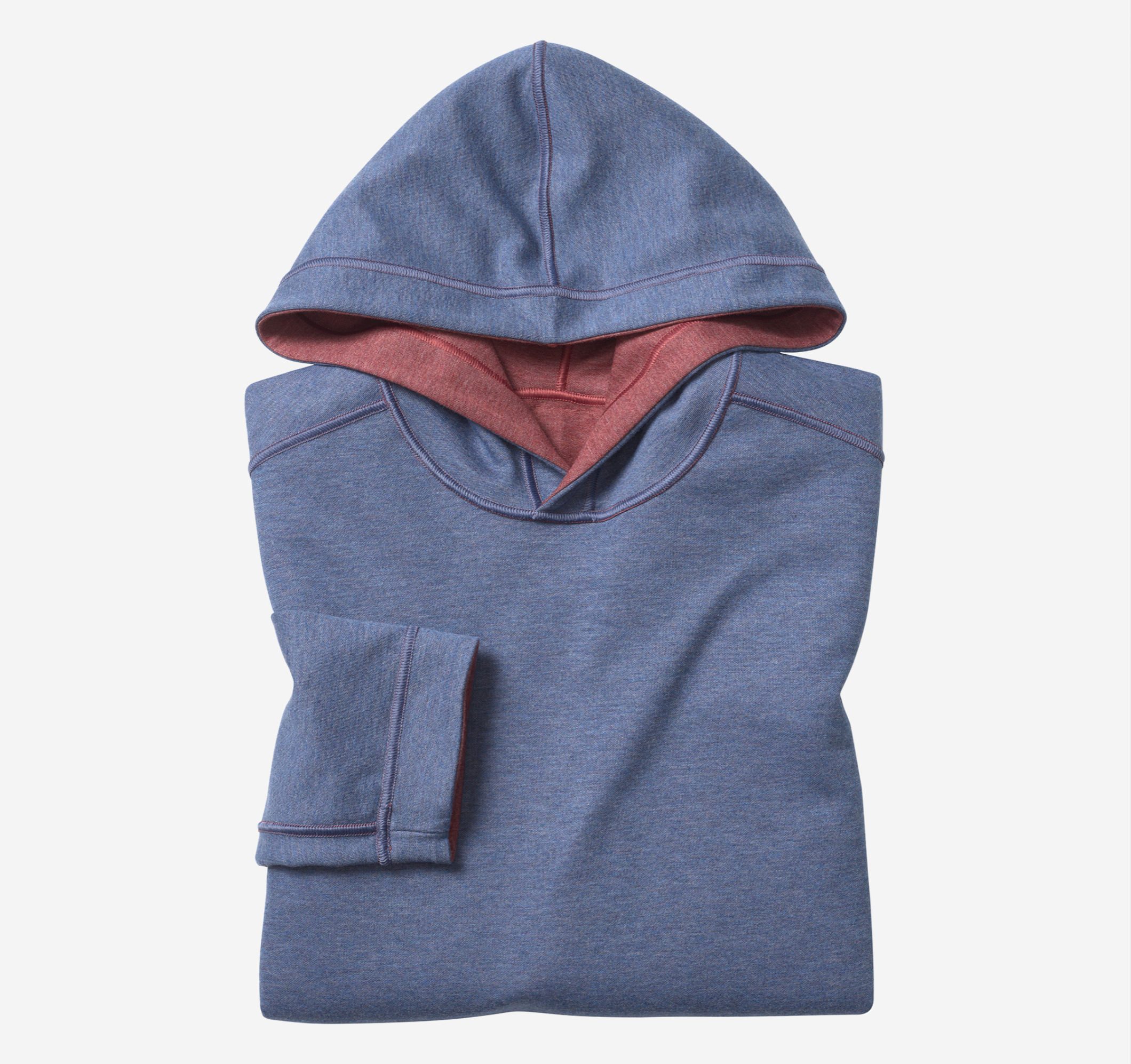 Stay warm and comfortable in style with the Johnston & Murphy Reversible Knit Hoodie. Crafted from a unique, reversible knit fabric, this hoodie offers dual looks to suit your mood.