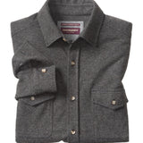 Johnston & Murphy Brushed Button Front Knit Shirt