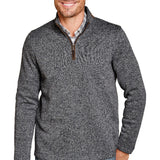 Johnston & Murphy Marled Quarter Zip