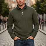 Johnston & Murphy Icon Reversible Solid Quarter Zip