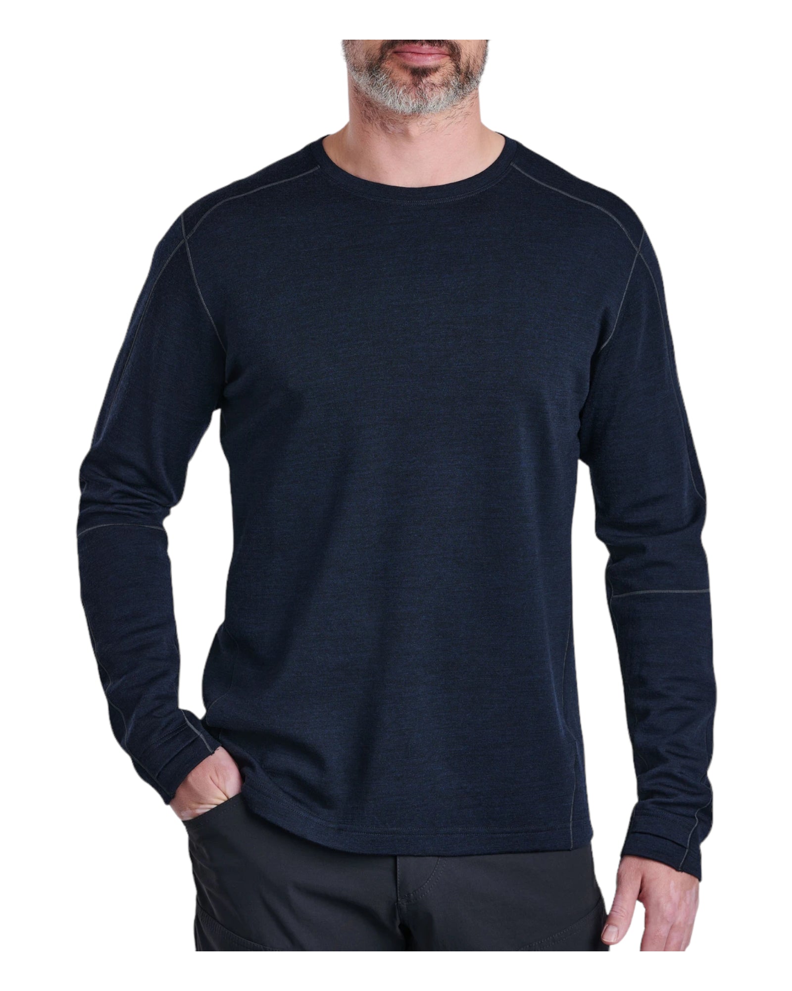 Experience the KÜHL difference with the INVIGORATR MERINO CREW. We chose a superfine Merino so it’s softer on your skin.