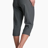 Featuring our durable performance blend fabric with the ideal stretch, the TREKR Pull-On Kapri is ready for casual summer fun. The pull-on waistband and external drawcord let you customize your fit for versatile everyday comfort and wear. Quick-drying, moisture-wicking, and maximum UV protection.