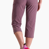 Featuring our durable performance blend fabric with the ideal stretch, the TREKR Pull-On Kapri is ready for casual summer fun. The pull-on waistband and external drawcord let you customize your fit for versatile everyday comfort and wear. Quick-drying, moisture-wicking, and maximum UV protection.