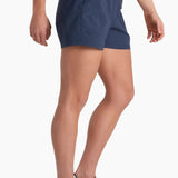 Featuring our durable performance blend fabric with the ideal stretch, the TREKR Pull-On Short 4" is ready for summer fun. The pull-on waistband and external drawcord let you customize your fit for versatile everyday comfort and wear. Quick-drying, moisture-wicking, and maximum UV protection.