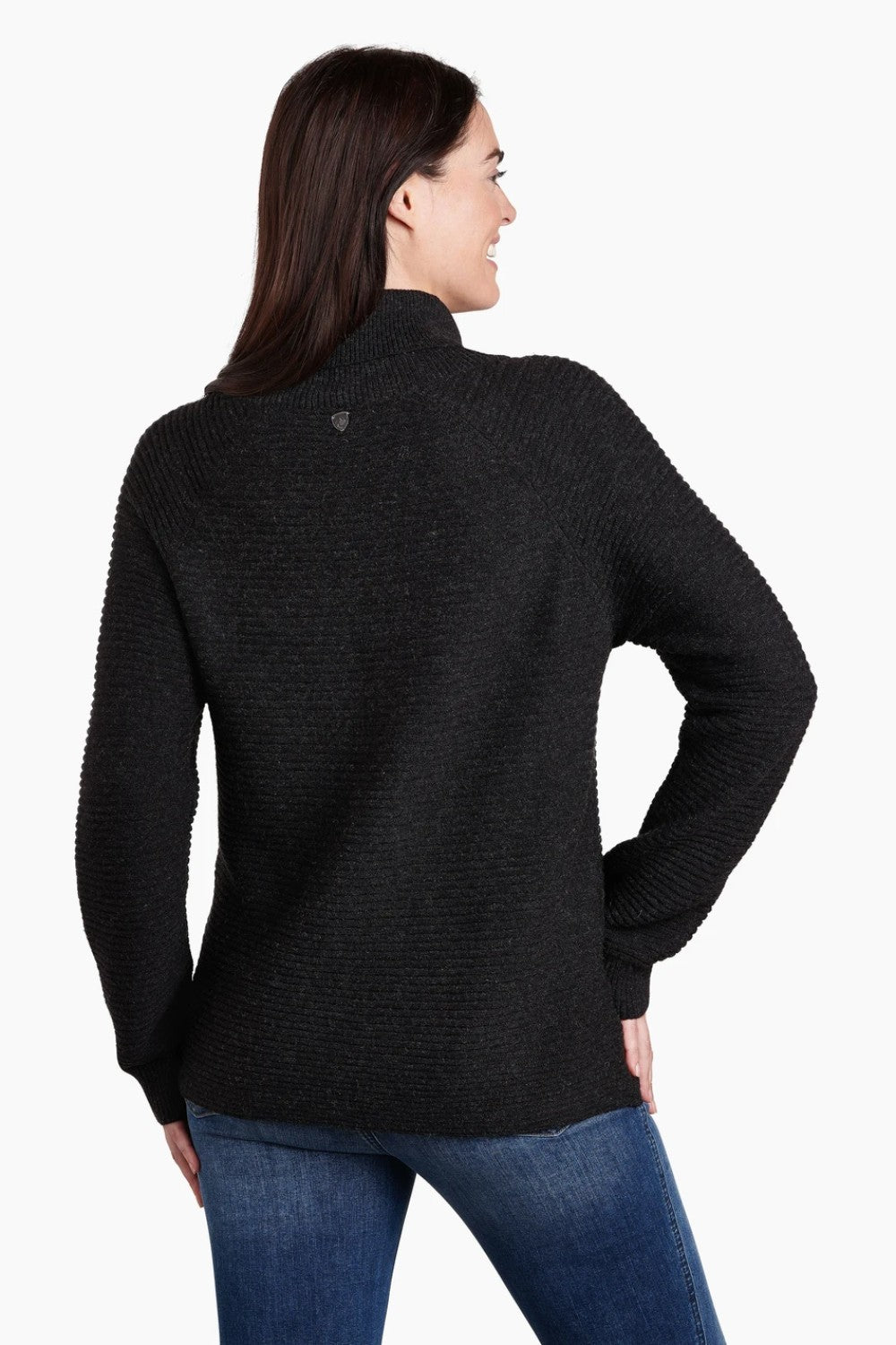 Snuggle up with SOLACE Sweater and chase away those wintery blues. With a cozy cowl neck and a flawless fit, the versatile SOLACE can transition from casual to glamorous as your occasion demands. Soft, mid-weight warmth for premium comfort in the cold.
