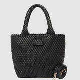 The Louenhide Baby Cruiser Woven Tote Bag is the epitome of laid-back elegance. Following on the woven trend, this women's woven tote bag will add the perfect touch of texture to your capsule wardrobe. Simply carry by the comfortable top handles or attach the adjustable crossbody strap for a hands-free moment when strolling around town. Elevate your style and carry your essentials with the Baby Cruiser Woven Tote Bag.