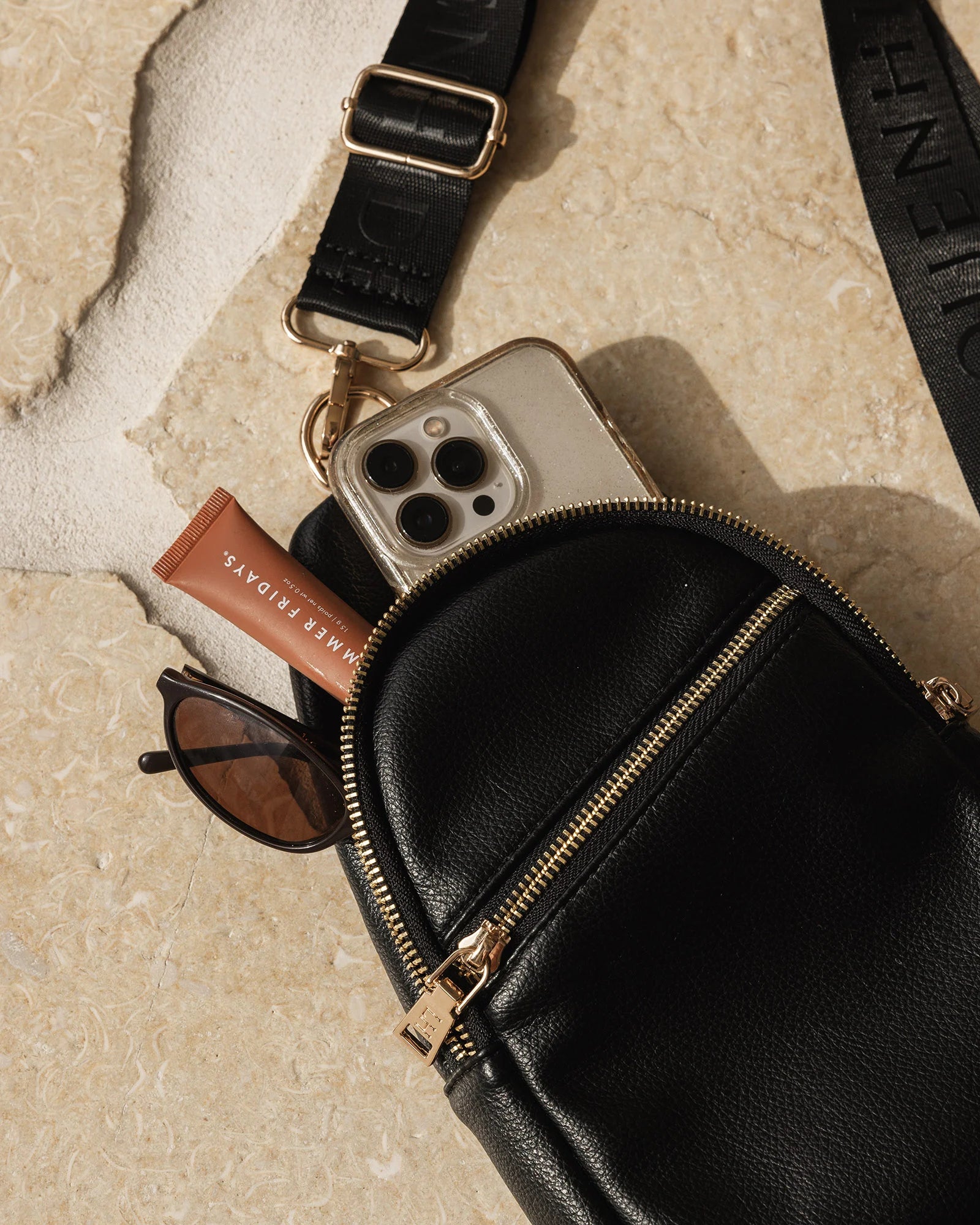 The Louenhide Bella Sling Bag is designed with both style and functionality in mind. Travel organization has never been easier with the dual compartment design ensuring your valuables are within reach and secured safely with the zip closures. Featuring an adjustable and detachable strap allows you to choose the way your bag slings. Whether over your left or right shoulder, this faux leather sling bag ensures comfortable all-day wear. This small sling backpack adds a refined touch to any casual outfit, enhan