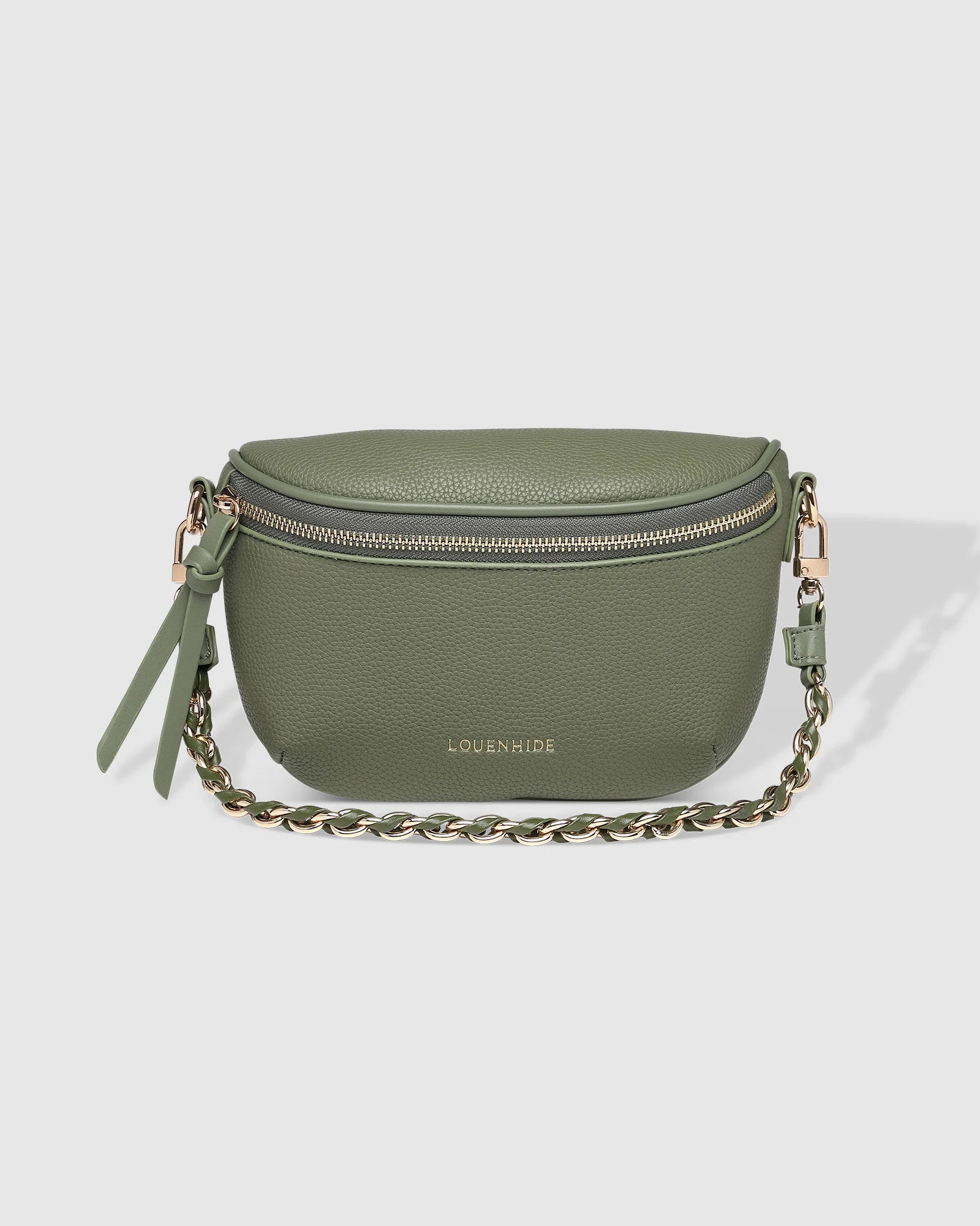 The Louenhide Halsey Sling Bag is where active meets an urban lifestyle. A Louenhide favourite and go-to for fuss free functionality, this soft vegan leather crossbody bag is designed with a secure front zip closure, backside zip pocket and internal zip pocket to keep all your belongings safe when you are on-the-go.