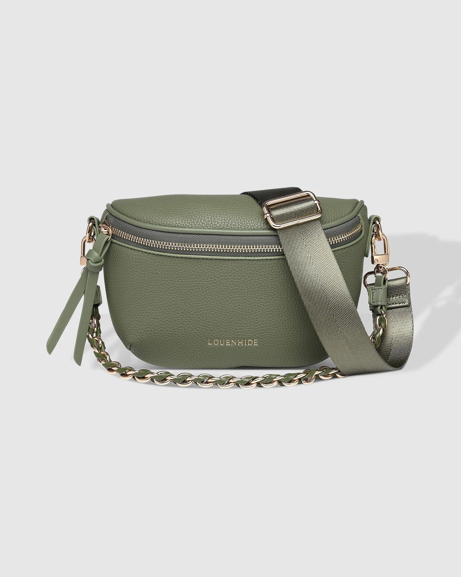 The Louenhide Halsey Sling Bag is where active meets an urban lifestyle. A Louenhide favourite and go-to for fuss free functionality, this soft vegan leather crossbody bag is designed with a secure front zip closure, backside zip pocket and internal zip pocket to keep all your belongings safe when you are on-the-go.