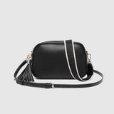 The Louenhide Jacinta Crossbody Bag with Gia Strap is the ultimate everyday bag for women looking for style without compromising function. Now in new season pastel colours and paired with a stylish matching guitar strap, feel luxe and sporty with this soft, camera style bag over your shoulder. Walk out in style with this casual crossbody bag and keep your essentials secure with its slip and zip pockets. The Jacinta is a staple in the Louenhide world, loved by women of all ages and style.