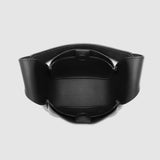 Black bag on a white background