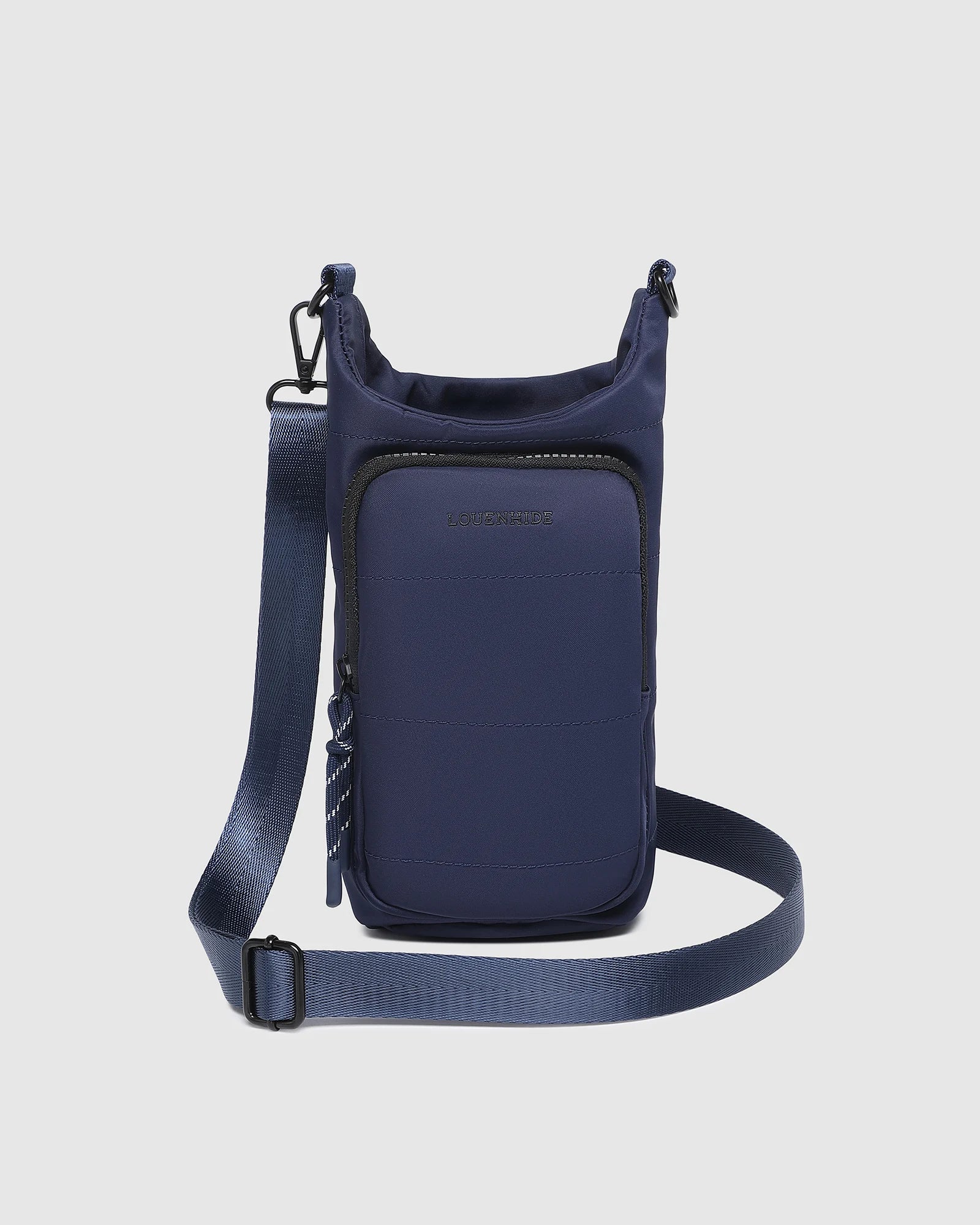 The Louenhide Miami Water Bottle Bag is a sleek, hands-free essential for an active, on-the-go lifestyle. With its slim, modern silhouette, this nylon water bottle crossbody bag is designed for effortless movement while keeping your water bottle secure and within reach.