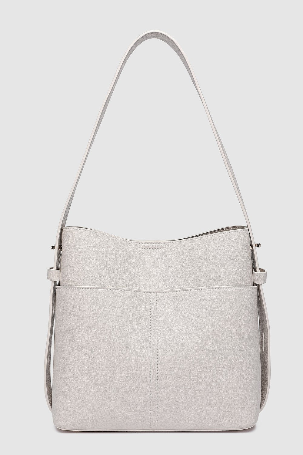 Light shoulder bag on a white background
