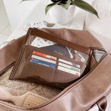 The Louenhide Ella Bag organizer is your answer to versatile organization. Transcending the boundaries of conventional organization, this multifunctional wallet can effortlessly transform to accommodate your travel or daily needs. From a sleek purse neatly holding your cards and essentials in its slip pockets, to a tidy pencil case storing your stationery in the zip pockets. Don't compromise on space with this compact silhouette and streamline your work essentials with the Ella Bag Organizer.