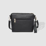 The Louenhide Kasey Textured Crossbody Bag with the Logo Strap is a classic women's everyday bag with elevated style. Designed in a soft and slouchy design, this casual crossbody bag is a smaller take on our best-selling Daisy Crossbody Bag. Secure your favourite products in either the zip pocket, the two slip pockets or in the interior compartment for your bigger items such as sunglasses, purse and phone with ease.