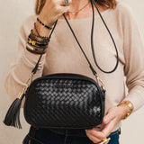 Louenhide Jacinta Woven Crossbody Bag