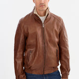 Regency NORWAY Cognac Leather Jacket