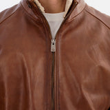 Regency NORWAY Cognac Leather Jacket