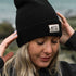 100% Acrylic
12" knit
Adjustable cuff
Color: Black
Woven Label
Made In Canada With Imported Yarns