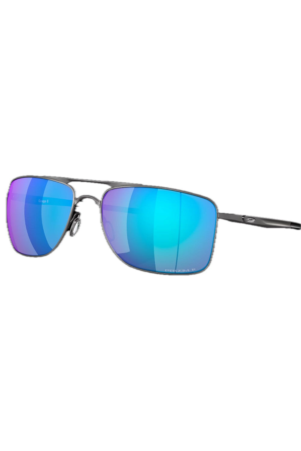 A new chapter in Oakley’s heritage of wire frame innovation, Gauge 8 is a lightweight C-5 alloy design with the genius of Mono Shock hinges and the classic-meets-contemporary styling of pilot shades with angular lenses.