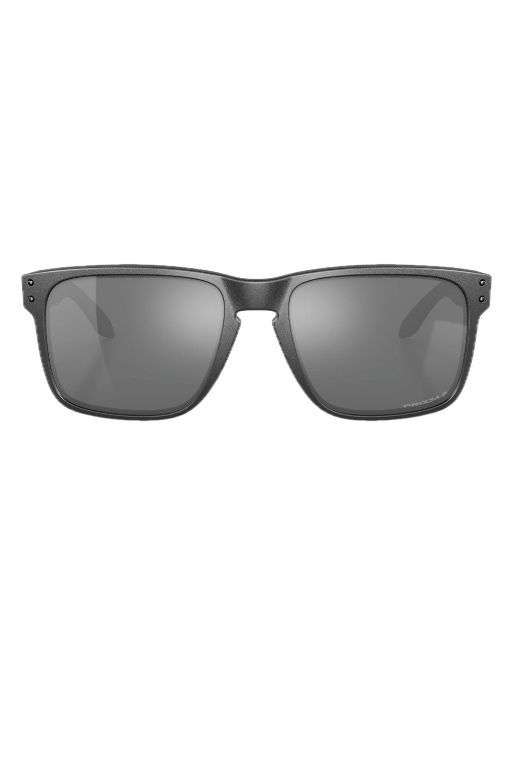 The look of Holbrook, from its iconic style to keyhole bridge and metal rivets, has been scaled up to fit larger faces.