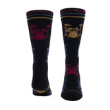 Perri's All Over Drum Crew Knit Sock